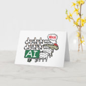 Anti-AI Kaart (Gele Bloem)