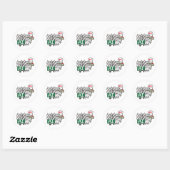 Anti-AI Ronde Sticker (Vel)