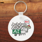 Anti-AI Sleutelhanger (Achterkant)