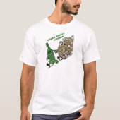 Anti-alcoholcommunistisch Russisch poster T-shirt (Voorkant)