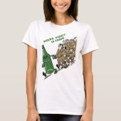 Anti-alcoholcommunistisch Russisch poster T-shirt (Voorkant)