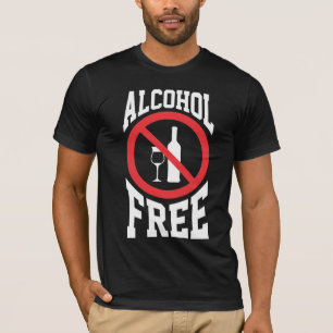 Anti-alcoholvrij Sober non-drinker T-shirt
