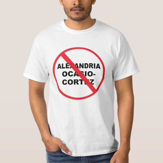 Anti Alexandria Ocasio-Cortez T-shirt (Voorkant)