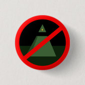 Anti-alles-zien Oogoog Button (Voorkant)