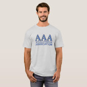 Anti-Alliteratie Vereniging Grappig T-shirt (Voorkant volledig)