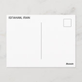 Anti-Amerikaans bord in Isfahan, Iran Briefkaart (Achterkant)