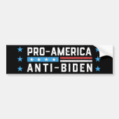 Anti-Amerikaanse anti-Biden Bumpersticker (Voorkant)
