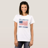 Anti-Amerikaanse antitrump T-shirt (Voorkant volledig)