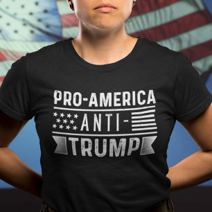 Anti-Amerikaanse antitrump T-shirt