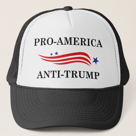 Anti-Amerikaanse antitrump Trucker Pet (Voorkant)