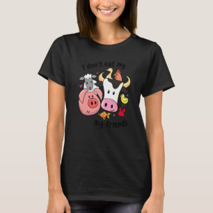 Anti Animal Cruelty Animal Rights Ik eet mijn F ni T-shirt
