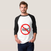 Anti-AOC Alexandria Ocasio Cortez T-Shirt (Voorkant volledig)