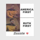 Anti-Apartheid Anti-Nationalistische Sticker (Vel)