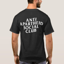 Anti Apartheid Social Club voor & achter