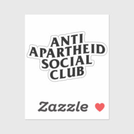 Anti Apartheid Sociale Club Sticker
