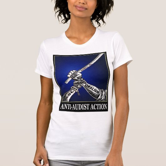 Anti-Audist-actie T-shirt (Voorkant)