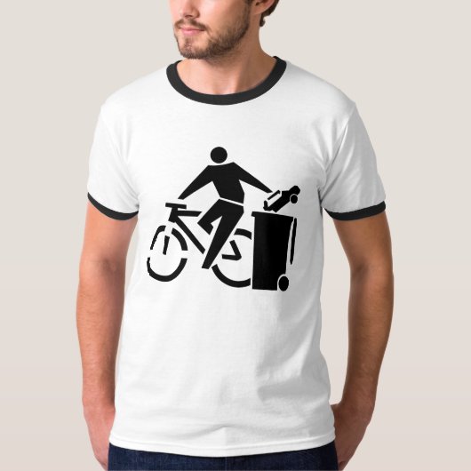 Anti-auto Pro Bike T-shirt (Voorkant)