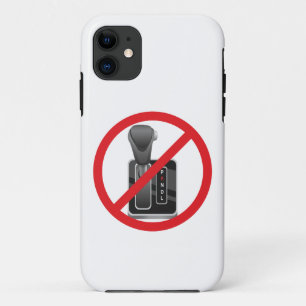 Anti-Automatisch - Grappige Stick Shift Handgescha Case-Mate iPhone Case