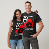 anti-autoritaire anti-kapitalistische burgemeester t-shirt (Unisex)