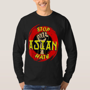 Anti-Aziatisch racisme Aapi steun stoppen Aziatisc T-shirt