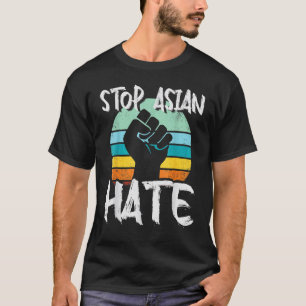 Anti-Aziatische Racisme Aapi Support Stop Asian Ha T-shirt