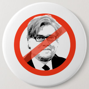 Anti-banaan - anti-Steve Bannon Ronde Button 6,0 Cm