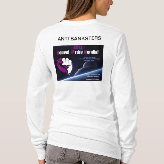 ANTI BANKSTERS T-SHIRT (Achterkant)