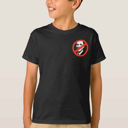 ANTI-BARACK OBAMA: ANTI-OBAMA T-SHIRT (Voorkant)