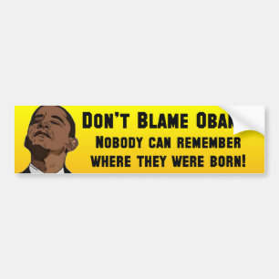 Anti-Barack-Obama-Birther Bumpersticker