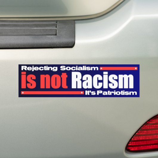 Anti-Barack Obama Design Bumpersticker (Op auto)
