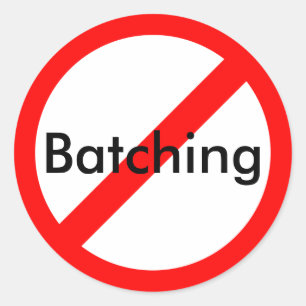 Anti-Batching Sticker