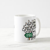 Anti-BBC Koffiemok (Voorkant rechts)