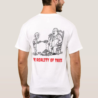 Anti-Belasting Politieke Caricatuur Funny T-Shirt