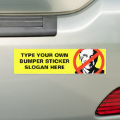 ANTI-BIDEN - ANTI-Joe Biden Bumpersticker (Op auto)