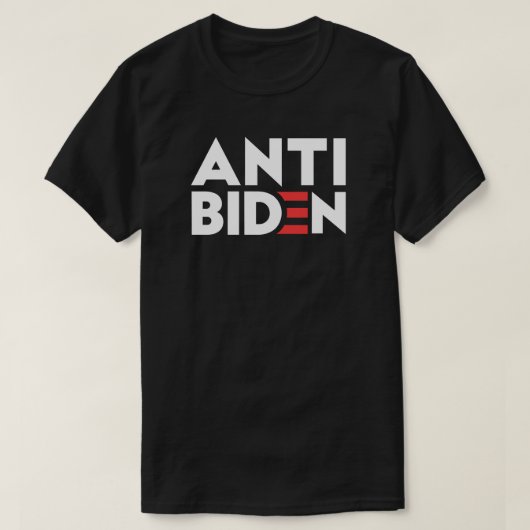 Anti-Biden | Anti Joe Biden T-shirt (Design voorkant)
