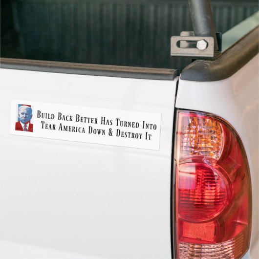Anti-Biden-Bumpersticker Bumpersticker (Op Truck)