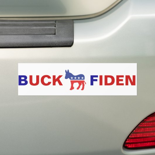 Anti-Biden-Bumpersticker Bumpersticker (Op auto)