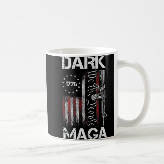 ANTI-BIDEN DARK MAGA SUPPORT TRUMP KOFFIEMOK (Rechts)