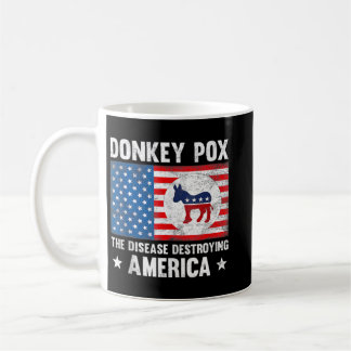 Anti-Biden de ziekte die Amerika vernietigt P Koffiemok