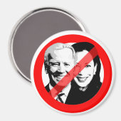 ANTI BIDEN HARRIS MAGNEET (Voorkant / Achterkant)