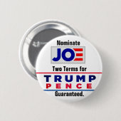 Anti-Biden Ronde Button 5,7 Cm (Voorkant /achterkant)