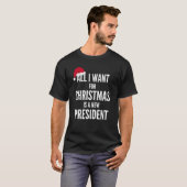 Anti Biden Santa T Shirt (Voorkant volledig)