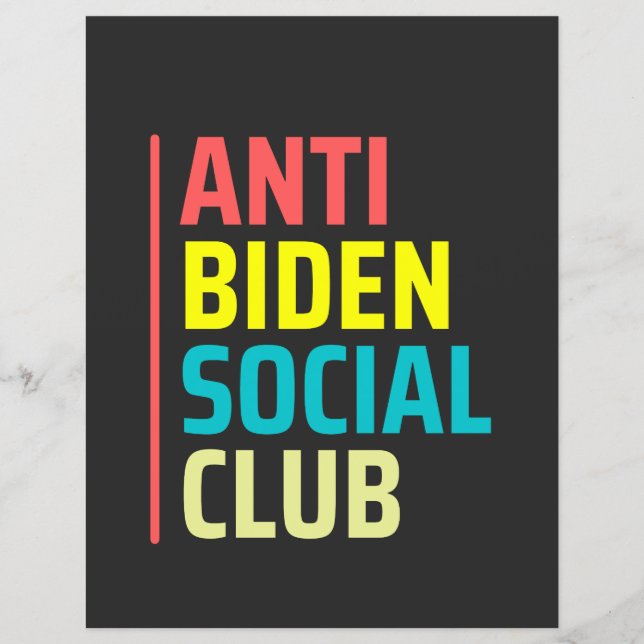 Anti Biden Social Club (Voorkant)