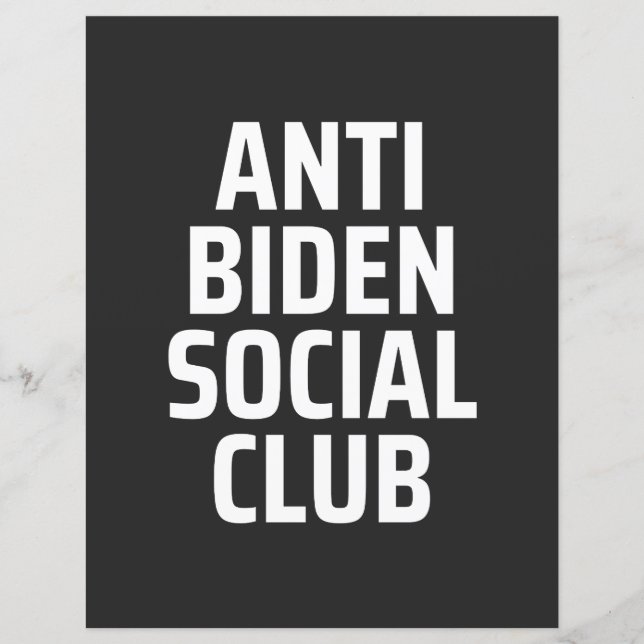 Anti Biden Social Club (Voorkant)