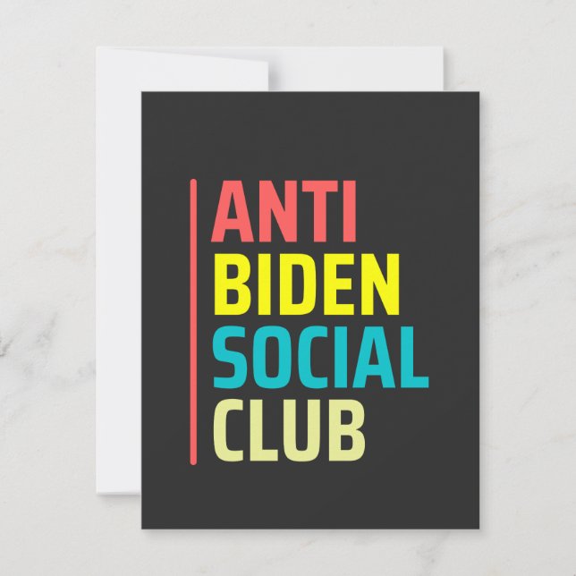Anti-Biden sociale club (Voorkant)