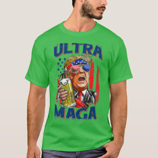 Anti-Biden Ultra MAGA Funny Trump MAGA King Pro T-shirt