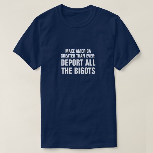 Anti-Bigot T-shirt (Design voorkant)