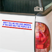 Anti-bigotry bumper sticker (Op Truck)