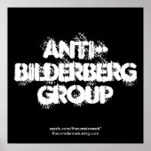 Anti-Bilderberg II Poster (Voorkant)