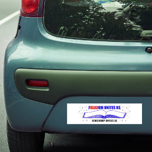 Anti Boek Verbod Bumpersticker